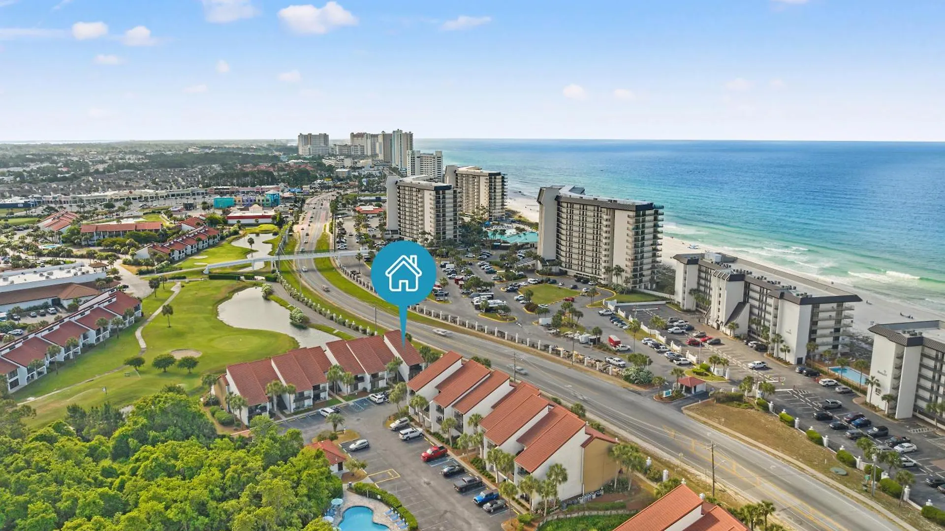 One More Round! 3Br 3Ba Sleeps 10! 11 Pools! Golf Courses! Tennis Courts! Panama City Beach Stati Uniti