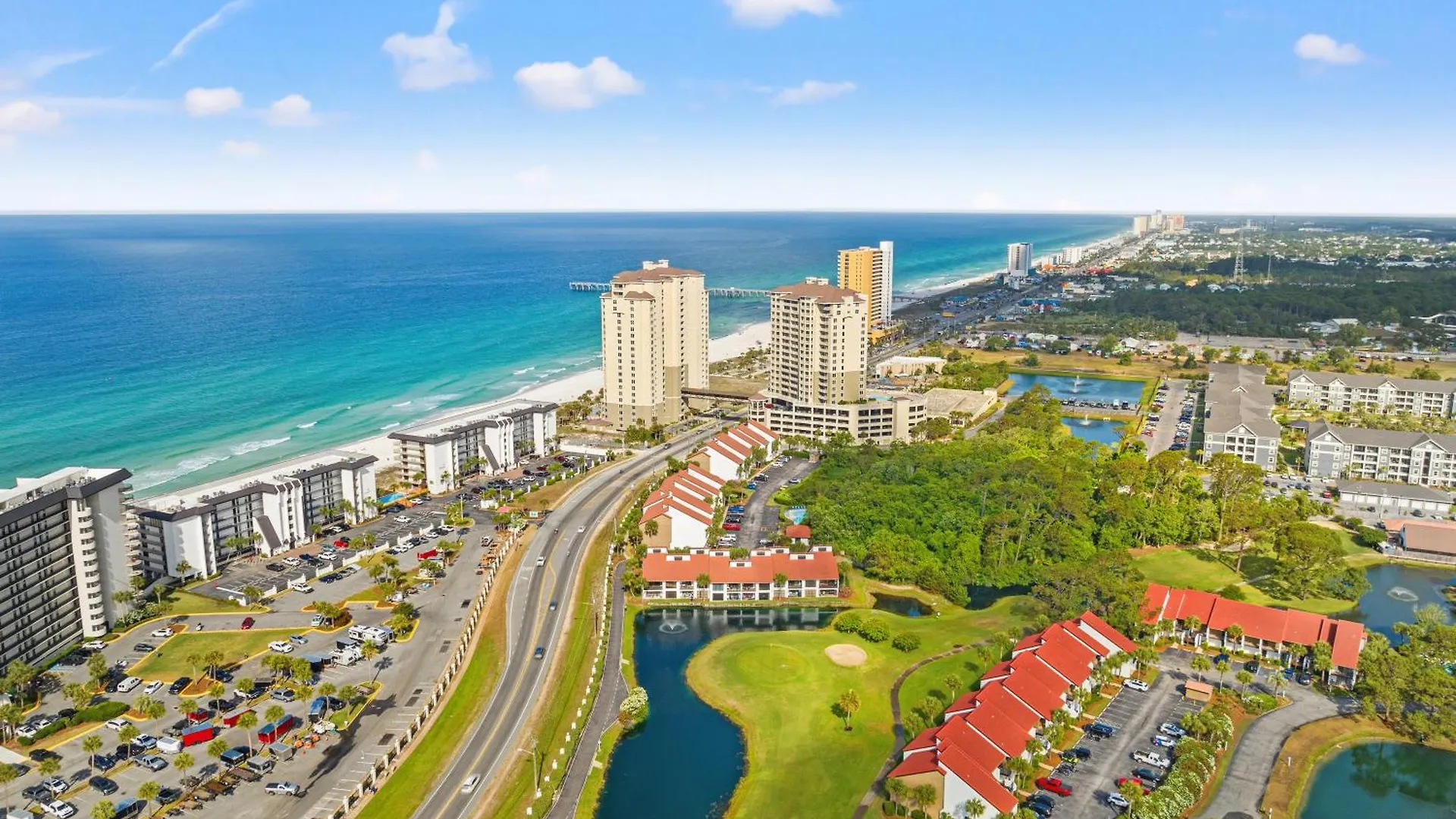 One More Round! 3Br 3Ba Sleeps 10! 11 Pools! Golf Courses! Tennis Courts! Panama City Beach Stati Uniti