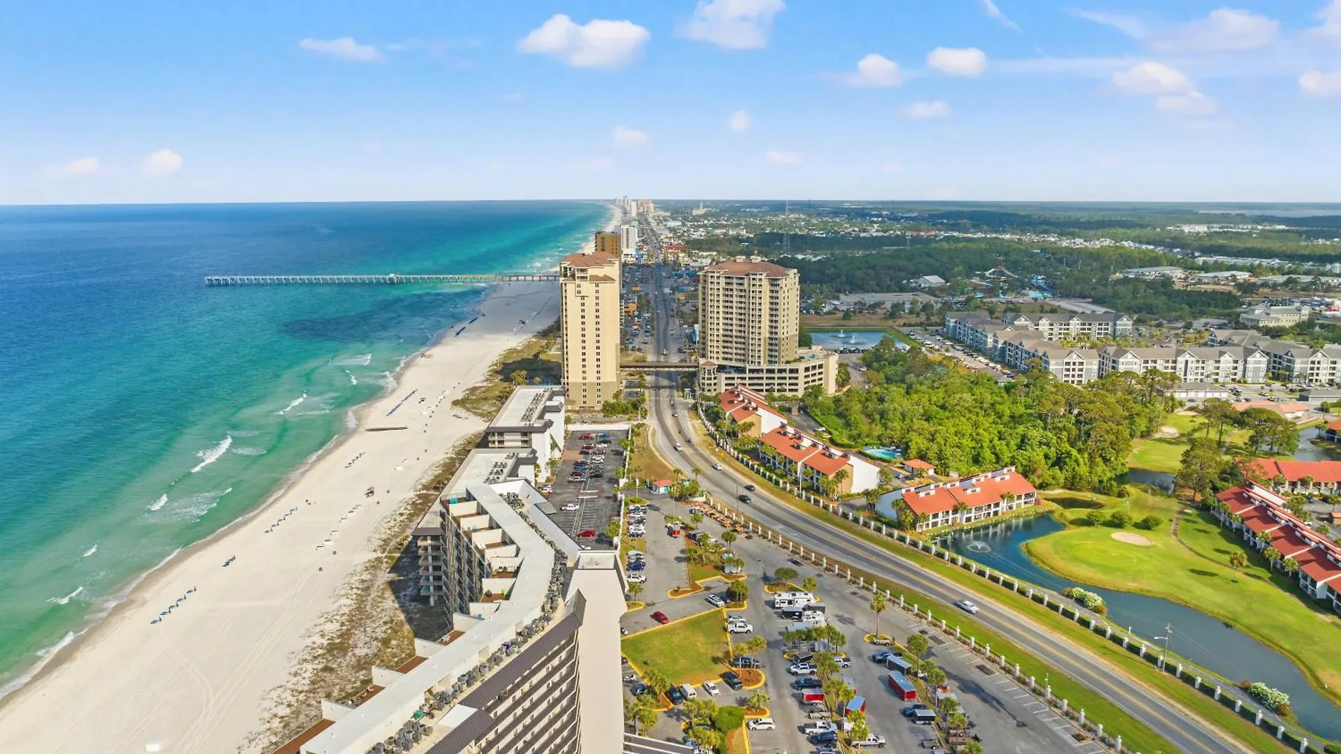 One More Round! 3Br 3Ba Sleeps 10! 11 Pools! Golf Courses! Tennis Courts! Panama City Beach Casa vacanze