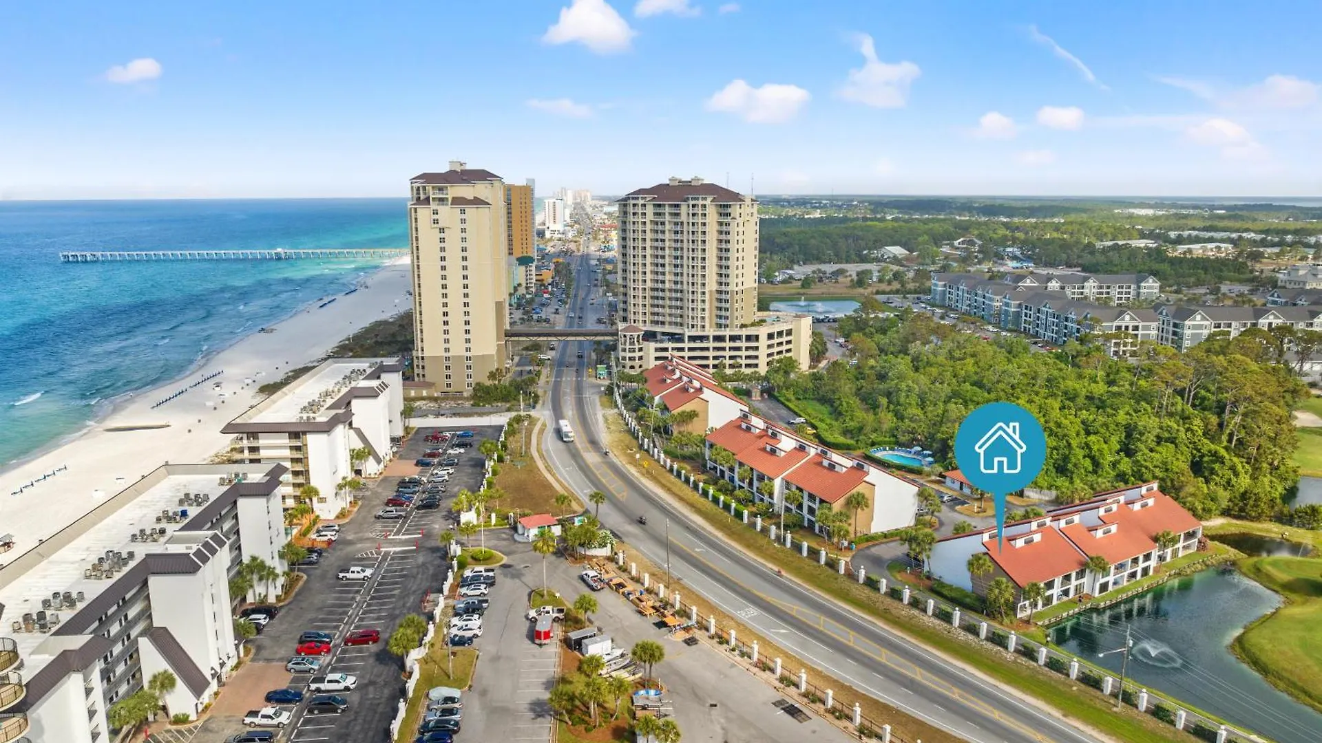 Casa vacanze One More Round! 3Br 3Ba Sleeps 10! 11 Pools! Golf Courses! Tennis Courts! Panama City Beach