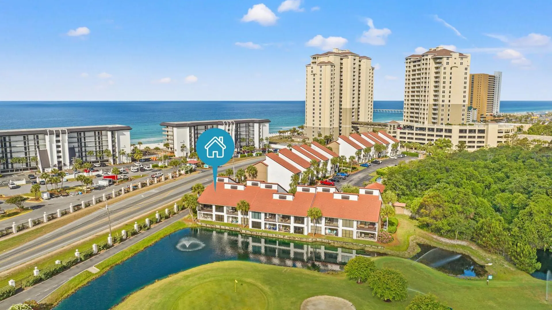 One More Round! 3Br 3Ba Sleeps 10! 11 Pools! Golf Courses! Tennis Courts! Panama City Beach