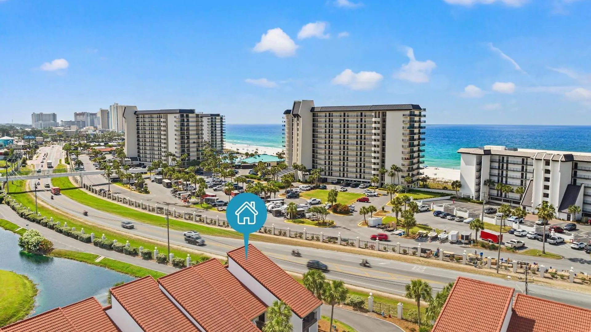 One More Round! 3Br 3Ba Sleeps 10! 11 Pools! Golf Courses! Tennis Courts! Panama City Beach Casa vacanze